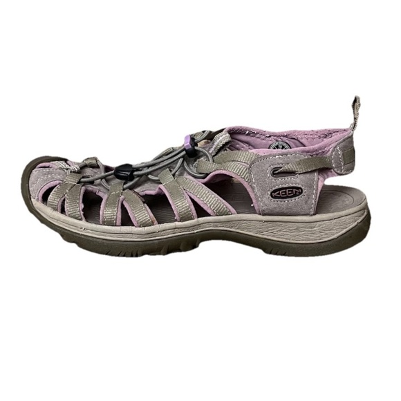KEEN Newport H2 Womens 10 40.5 Purple Canvas Waterproof Hiking Sandals Shoes - Picture 1 of 10